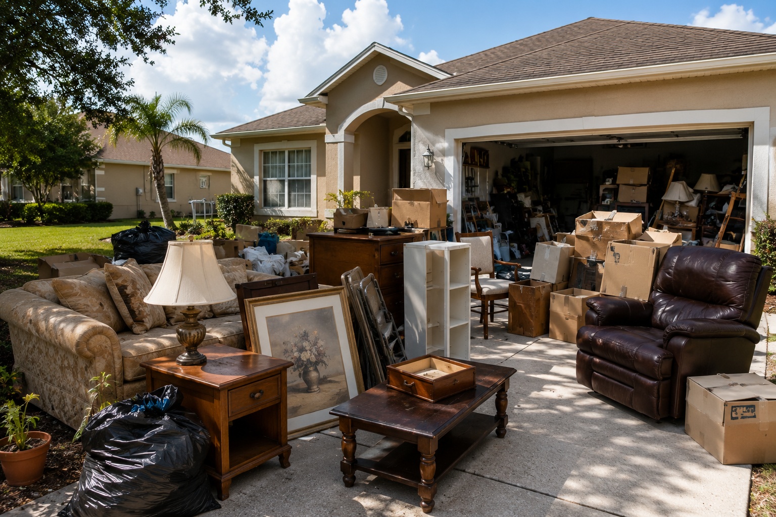 Inherited a Full House in Kissimmee? Why Junk Removal Beats Tackling It Alone