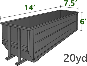 20yd dumpster